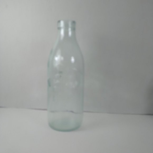 Absolutely Pure Milk Glass 10.5" Bottle Made In Italy Farmhouse Vintage - Picture 6 of 8